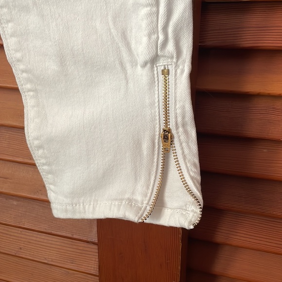 White House Black Market white ankle pant - Picture 4 of 6